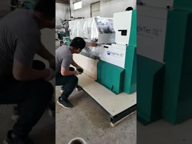 2022 EagleTec CNC Wood Lathe Packing