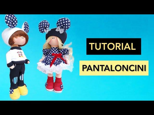 Come realizzare i pantaloncini di maglina per la bambola di tessuto, Tutorial Hobby Cucito creativo