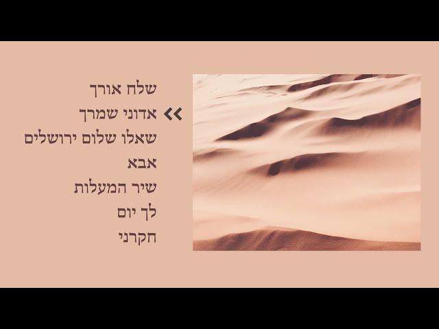 Psalms in Hebrew | Sheli Myers | מזמורי תהילים | שלי מאיירס