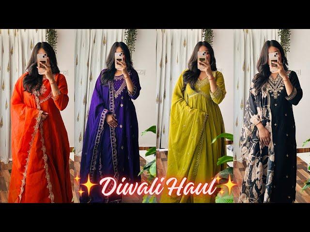 Festive Ethnic Suit Set Haul || Myntra Kurta Set Haul || Festival Fashion