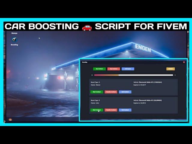 CAR   BOOSTING  LAPTOP *FREE* | FiveM Roleplay Scripts | FiveM Tutorial 2023 | MJ DEVELOPMENT