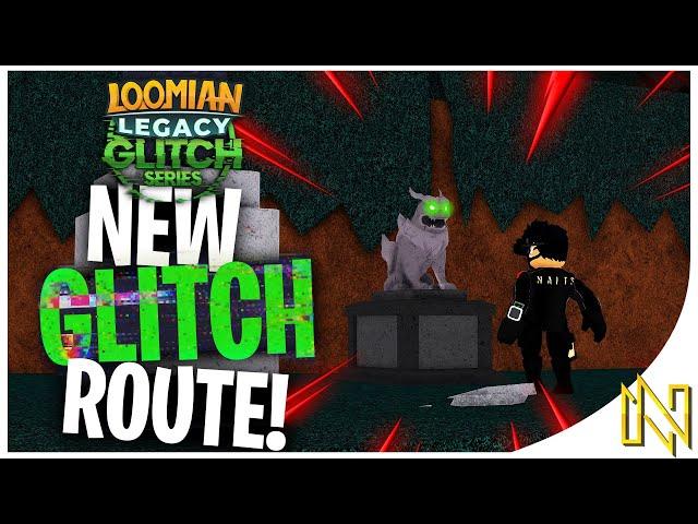 NEW Glitch! Get Up Here Easier And INTERACT With The Statue! - Loomian Legacy