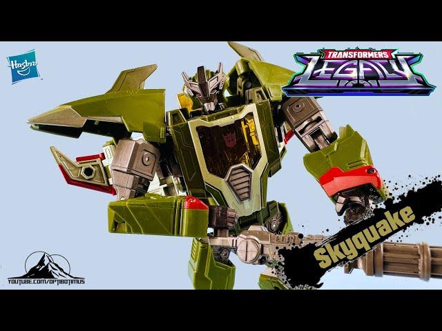 Transformers: Legacy Leader Class SKYQUAKE (Prime Universe) Video Review