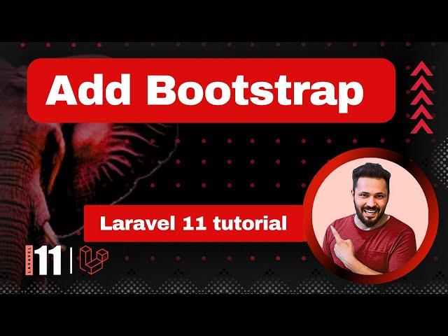 Laravel 11 tutorial #51 Add Bootstrap