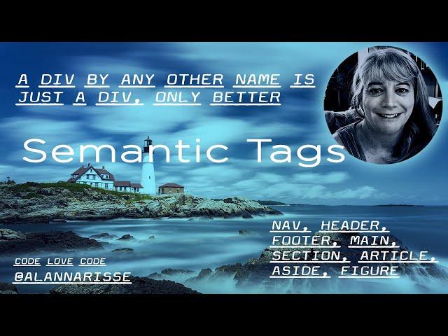 HTML5 Semantic Tags: A div is just a div