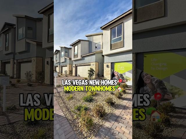 Las Vegas Modern New Construction Townhomes For Sale