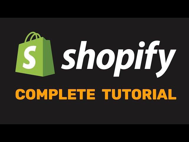 How To Create An eCommerce Website With Shopify | Shopify Tutorial For Beginners 2024