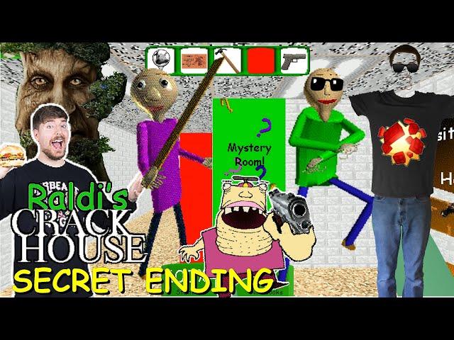 Raldi's Crackhouse V2 Secret Ending (All Object Asks) + Secrets... [First Video of 2024]