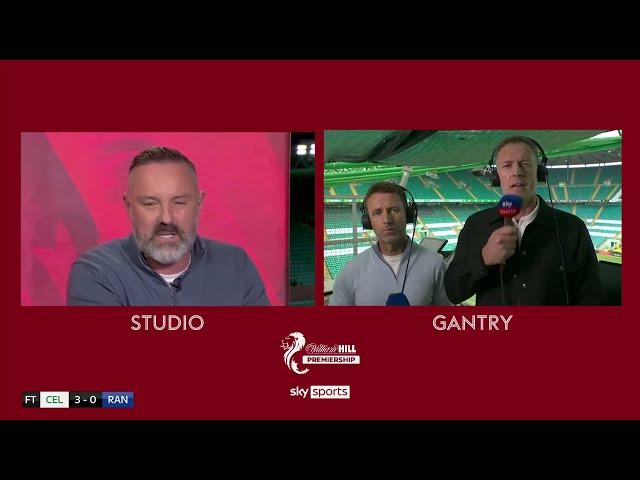 Chris sutton destroying kris boyd after celtic beat rangers 3-0 |  #celticfc #parkhead