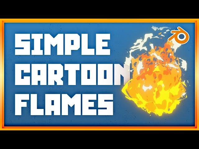 Procedural Cartoon Flames in Blender