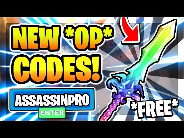 ALL *NEW* SECRET OP WORKING GODLY CODES in ASSASSIN! (2020) ⭐Roblox Assassin