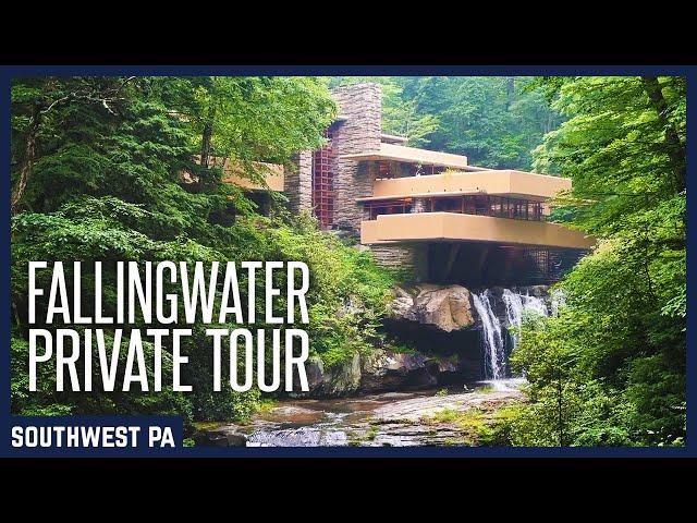 Fallingwater Private Tour - Around The Town with Marilyn Forbes - Frank Lloyd Wright Kaufmann House