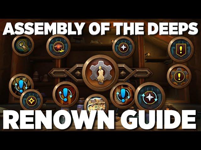 Renown 25 Assembly of the Deeps Guide - All Renown Sources, World of Warcraft The War Within Renown