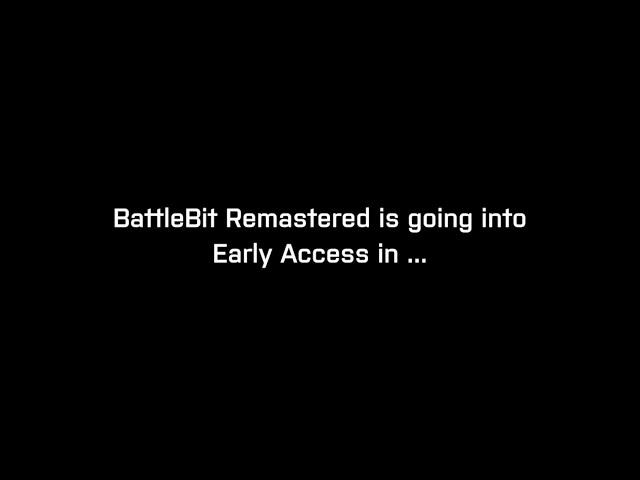 BattleBit Remastered LAUNCH DATE REVEALED