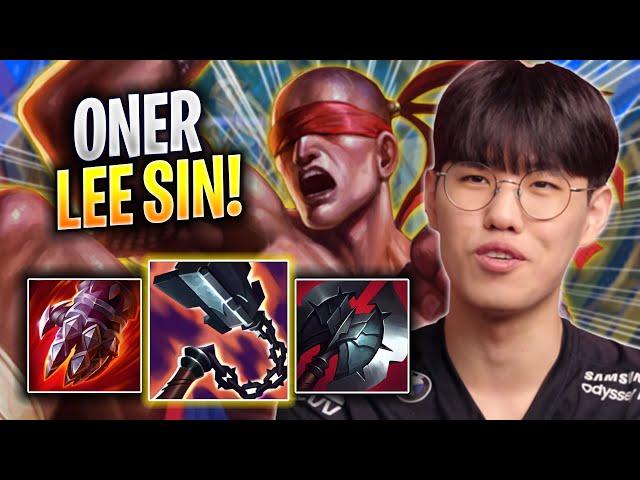 ONER IS A GOD WITH LEE SIN! - T1 Oner Plays Lee Sin JUNGLE vs Kindred! | Season 2023