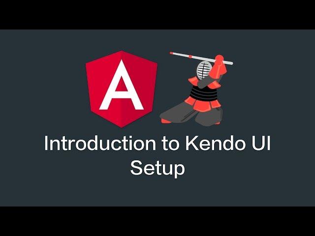 Introduction to Kendo UI for Angular - Setup and First Button