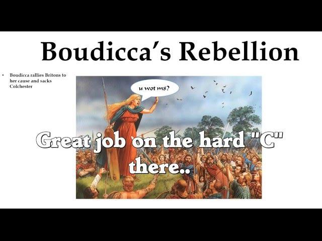 The Boudicca Debate Part 1: A History of Boudicca and the Iceni Revolt of 60 AD.