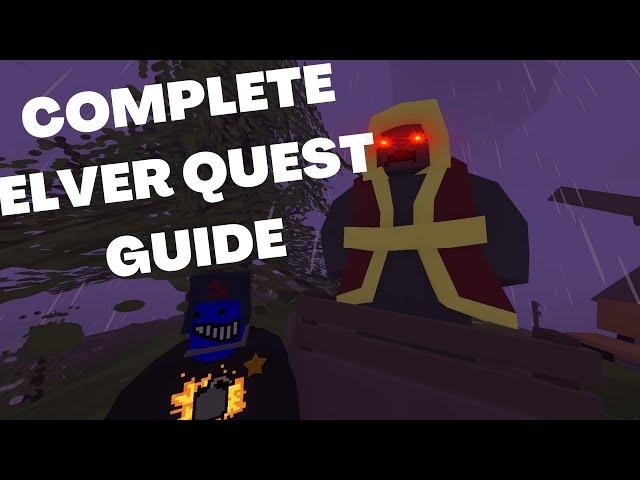 Unturned - All NEW ELVER QUESTS SOLVED (Old)