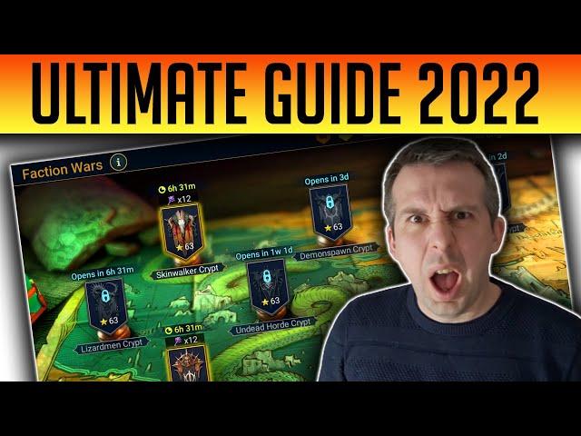 THE ULTIMATE FACTION WAR GUIDE WITH EPICS & RARES 2022 | Raid: Shadow Legends