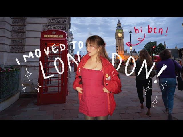 I MOVED TO LONDON ALONE 