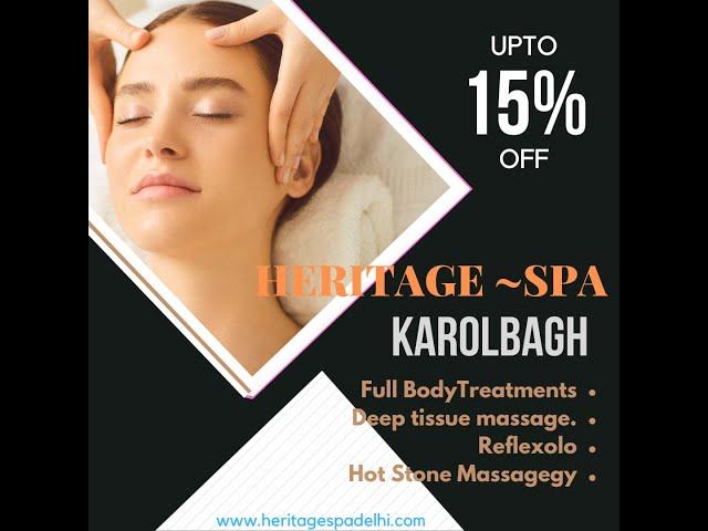 Reduce the muscles'tension.stimulates blood flowskin tone & Relaxation @Heritagespakarolbagh