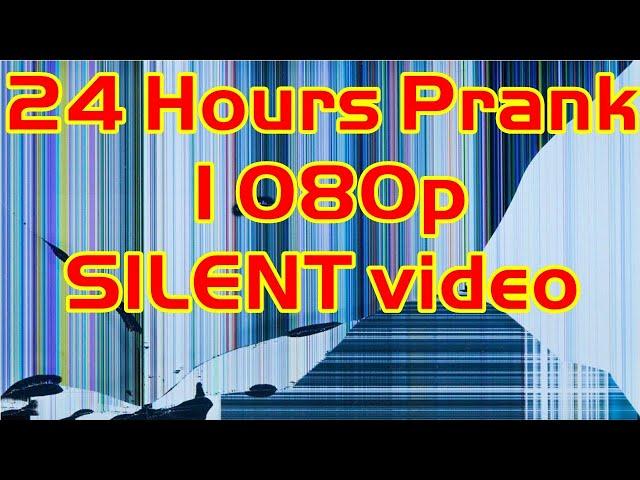 24 Hour Prank Cracked Screen Background Video 1080p SILENT video