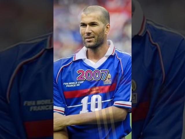 Эволюция Зенидин Зидана #football #evolution