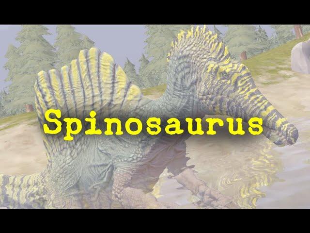 Spinosaurus Test Animation