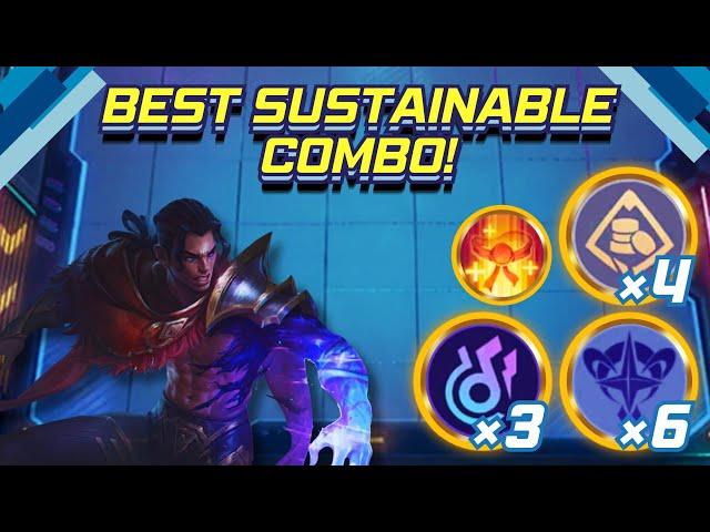 BEST SUSTAINABLE COMBO! | CHOU SKILL 2 | MAGIC CHESS SYNERGY | MLBB MAGIC CHESS META