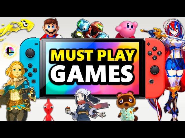 Top 25 BEST MUST PLAY Nintendo Switch Games in 2024