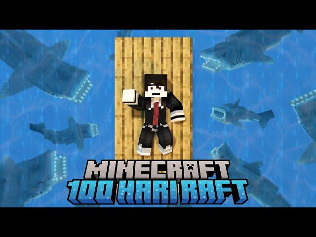 100 Hari Minecraft Raft