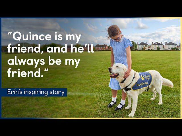 Buddy Dog Quince Has Helped Erin’s Confidence Grow | Erin’s Story