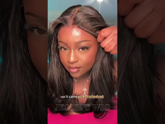 Where the Lace| Jessies Wig #wigs #wig #gluelesswig #wiginstall #hairtutorial #hairtok #hairstyle
