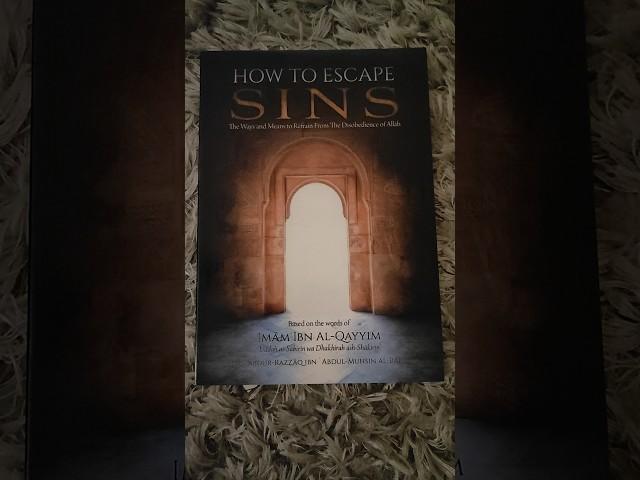 Book Insights: how to escape sins #islam #islamicbooks #muslim #islamic #muslims