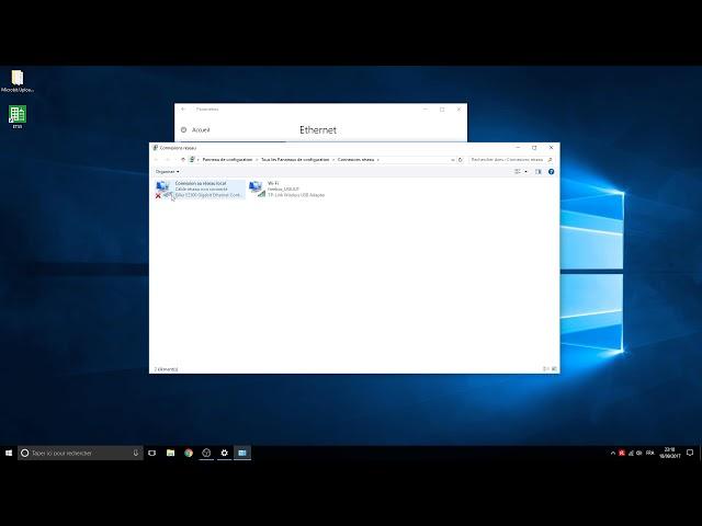 Modifier l'adresse IP de son ordinateur sous Windows 10