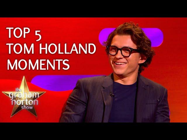 Tom Holland's Top 5 Moments On The Graham Norton Show