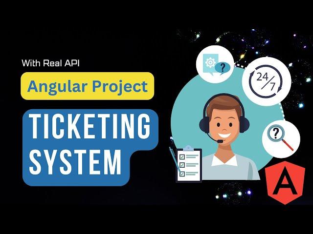 Ticket Tool App in Angular | Mini Project with API | Angular 17 Projects