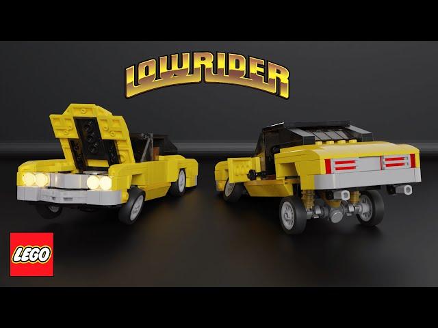 LEGO Lowrider Car with Simulated Hydraulics | Chevy Impala