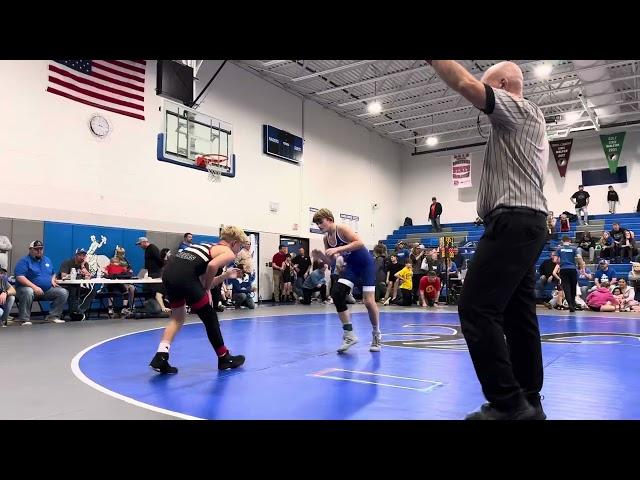 Cash Conrad wrestling Anamosa 2024 #3