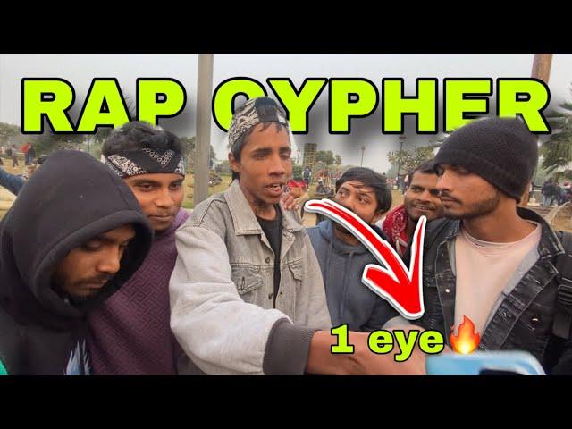 CRAZY FREESTYLE RAP CYPHER WITH 1 EYE  | DELHI HIP-HOP COMMUNITY