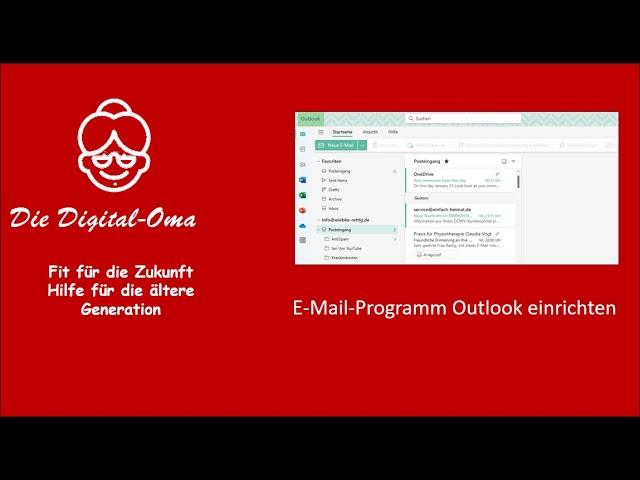 Das E-Mail-Programm Outlook einrichten