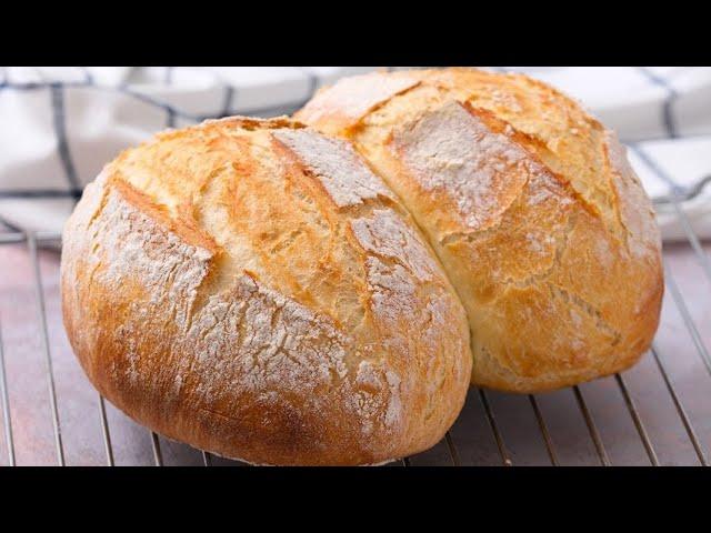 How to make easy bread at home: moist and delicious!