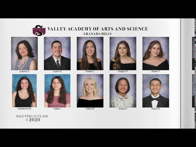 Saluting the Class of 2020 -- Valley Academy of Arts and Sciences