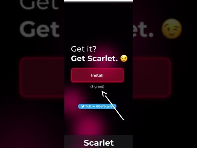 Тутор как скачать на iOS Scarlet