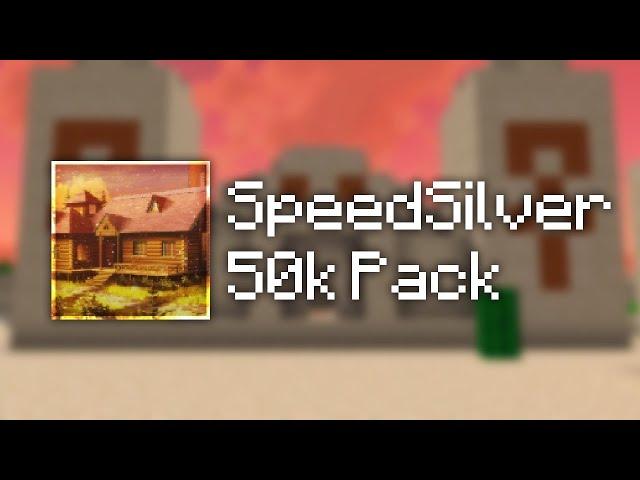 SpeedSilver 50k Texture Pack | MCPE 1.14+