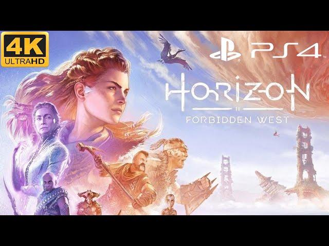 Horizon Forbidden West PS4 Pro 4K HDR Gameplay