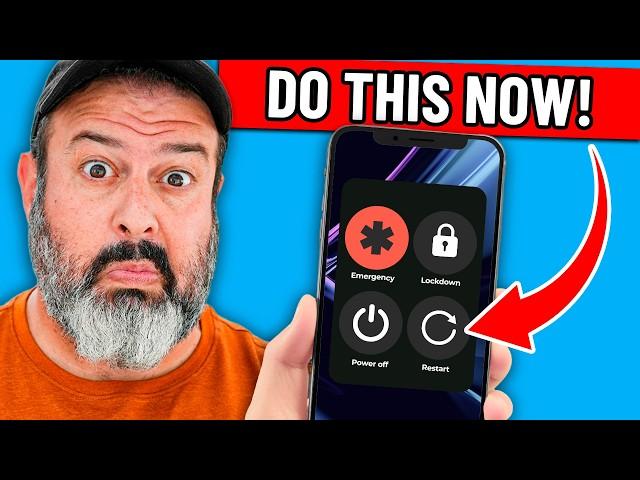 Reboot your phone NOW!