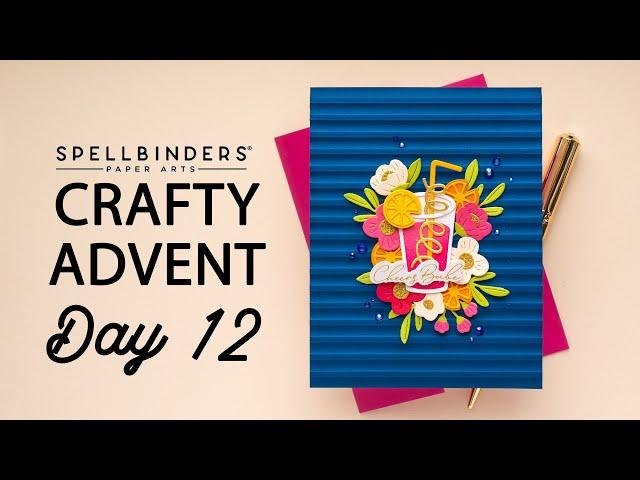 Spellbinders 2024 Crafty Advent Calendar - Day 12