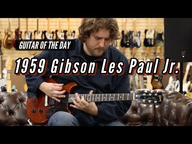 1959 Gibson Les Paul Jr. Double Cut Cherry | Guitar of the Day