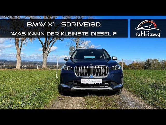 BMW X1 sdrive18d (2022) - Fahrbericht / Review / Einzeltest (inkl. Kapitel) / Test / NEU 2023 / U11